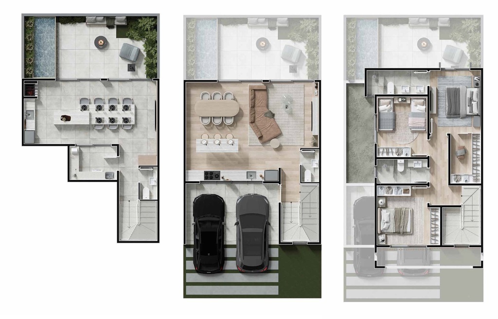 Planta 01 - 3 dorm 184m�