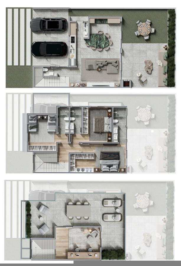Planta 02 - 3 dorm 242m�