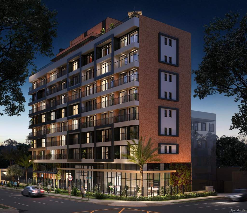 Studio para Venda, em Curitiba, bairro Rebou�as, 1 dormit�rio, 1 banheiro
